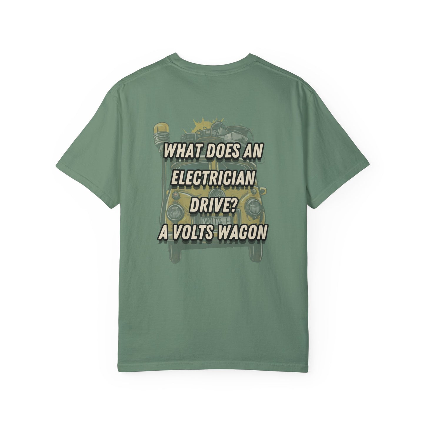 Volts Wagon GTG Automation Color Badge Logo T-shirt