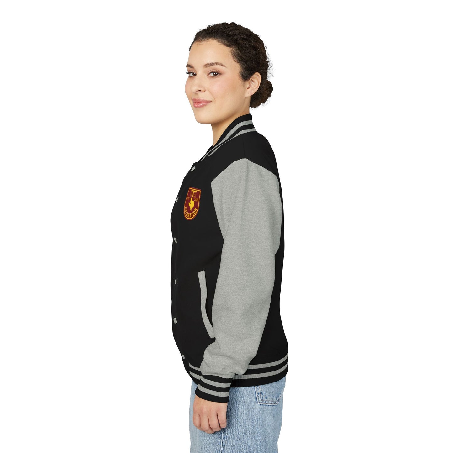 GTG Badge Unisex Heavyweight Letterman Jacket