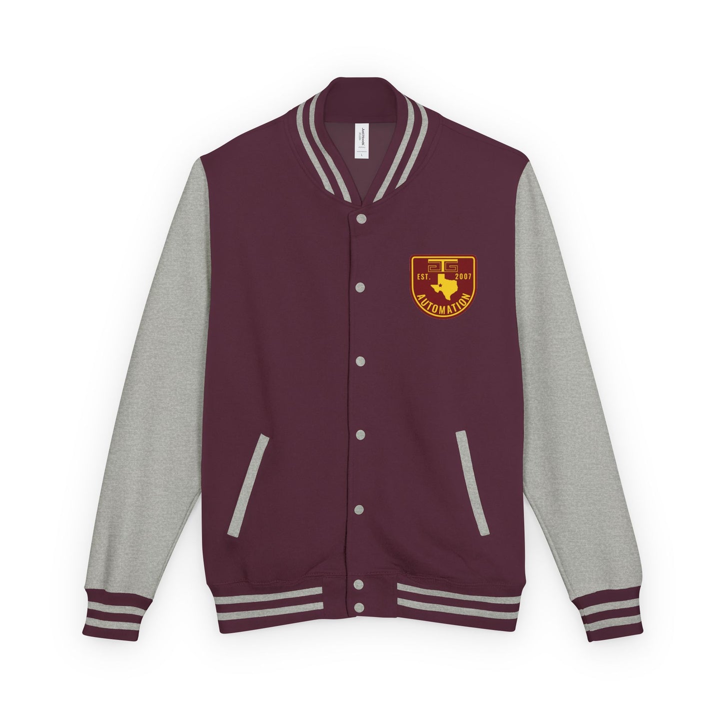 GTG Badge Unisex Heavyweight Letterman Jacket