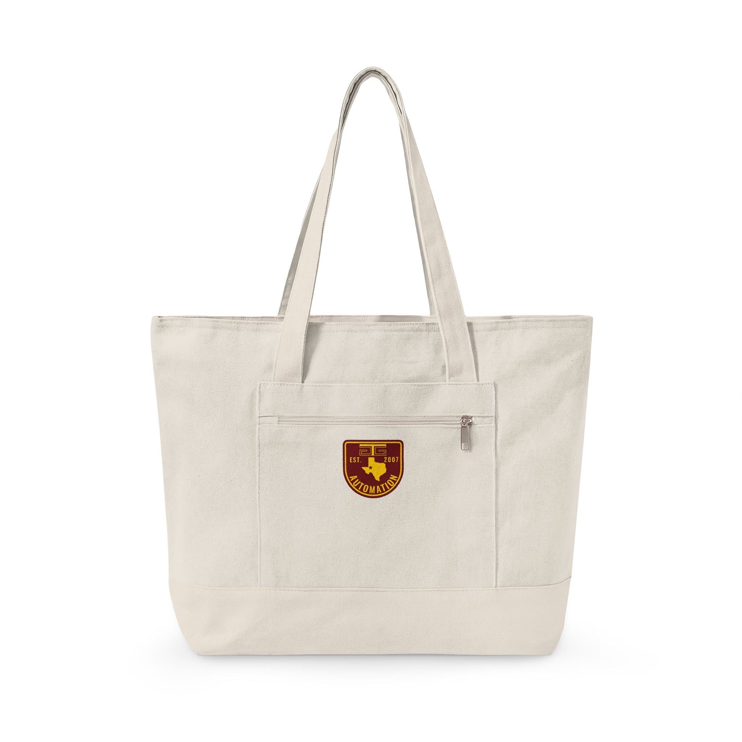 GTG Automation Zippered Canvas Tote