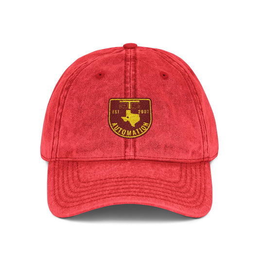 GTG Automation Vintage Cap (Embroidery)