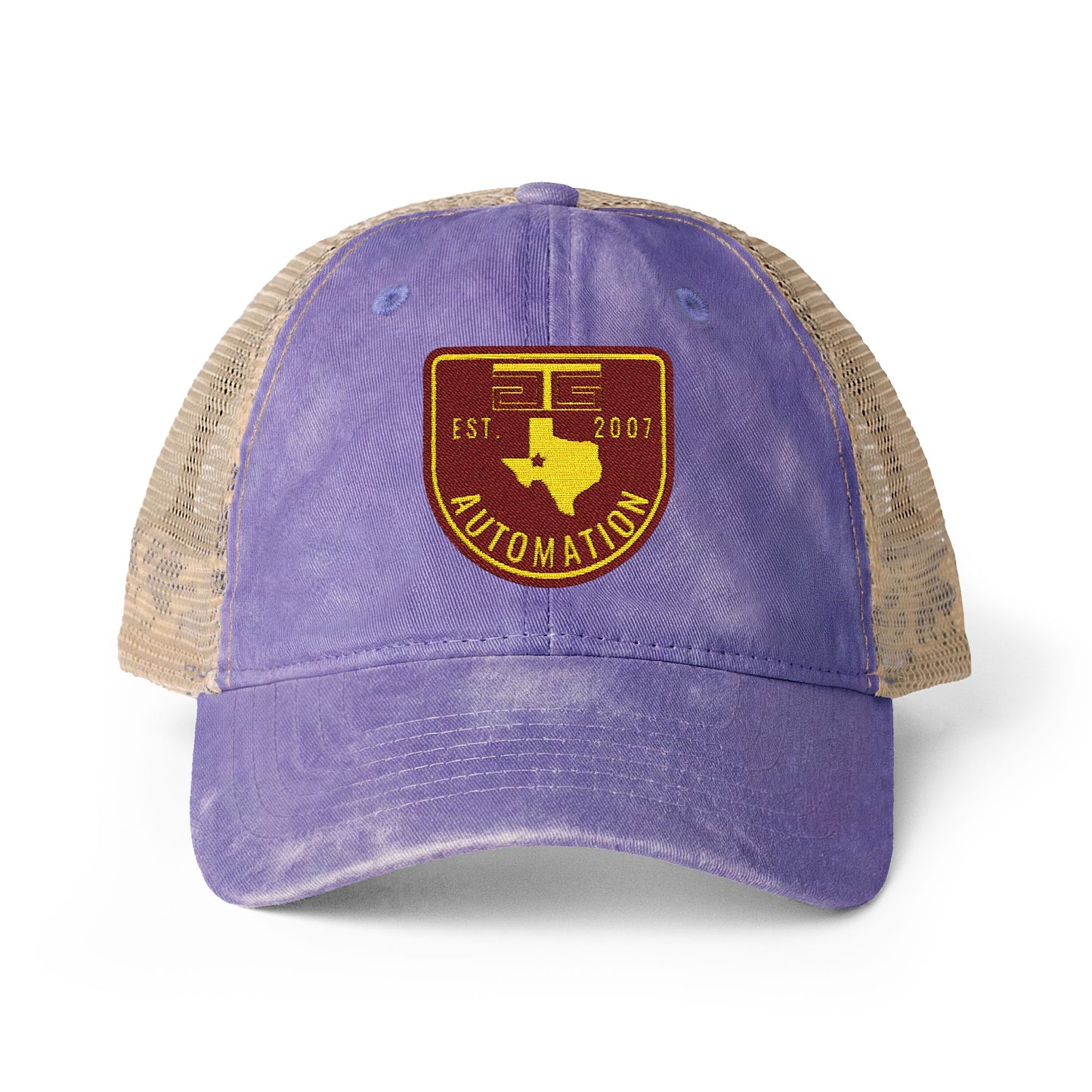 GTG Automation Women's Washed Mesh-Back Cap