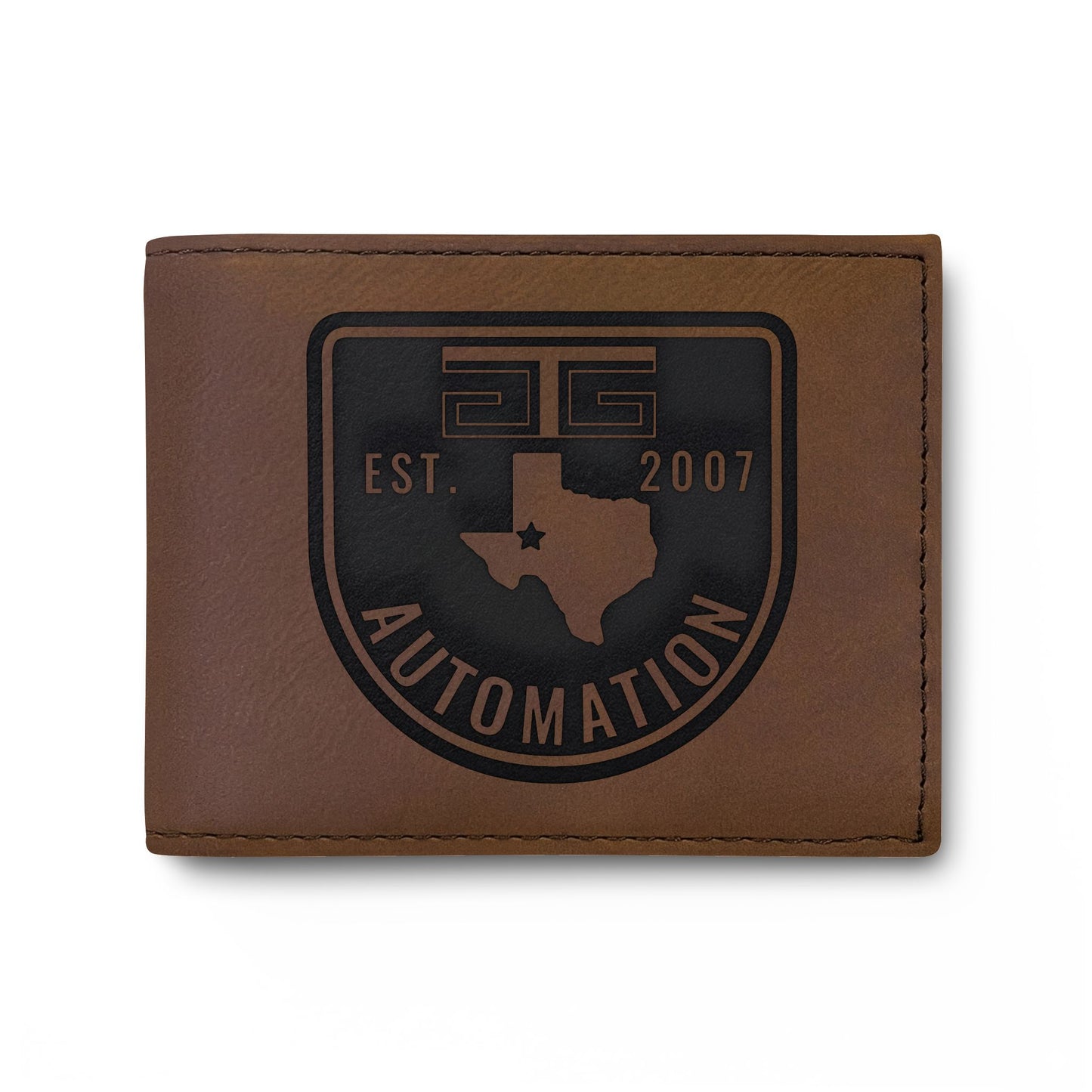 GTG Automation Bi-Fold Wallet with Flip