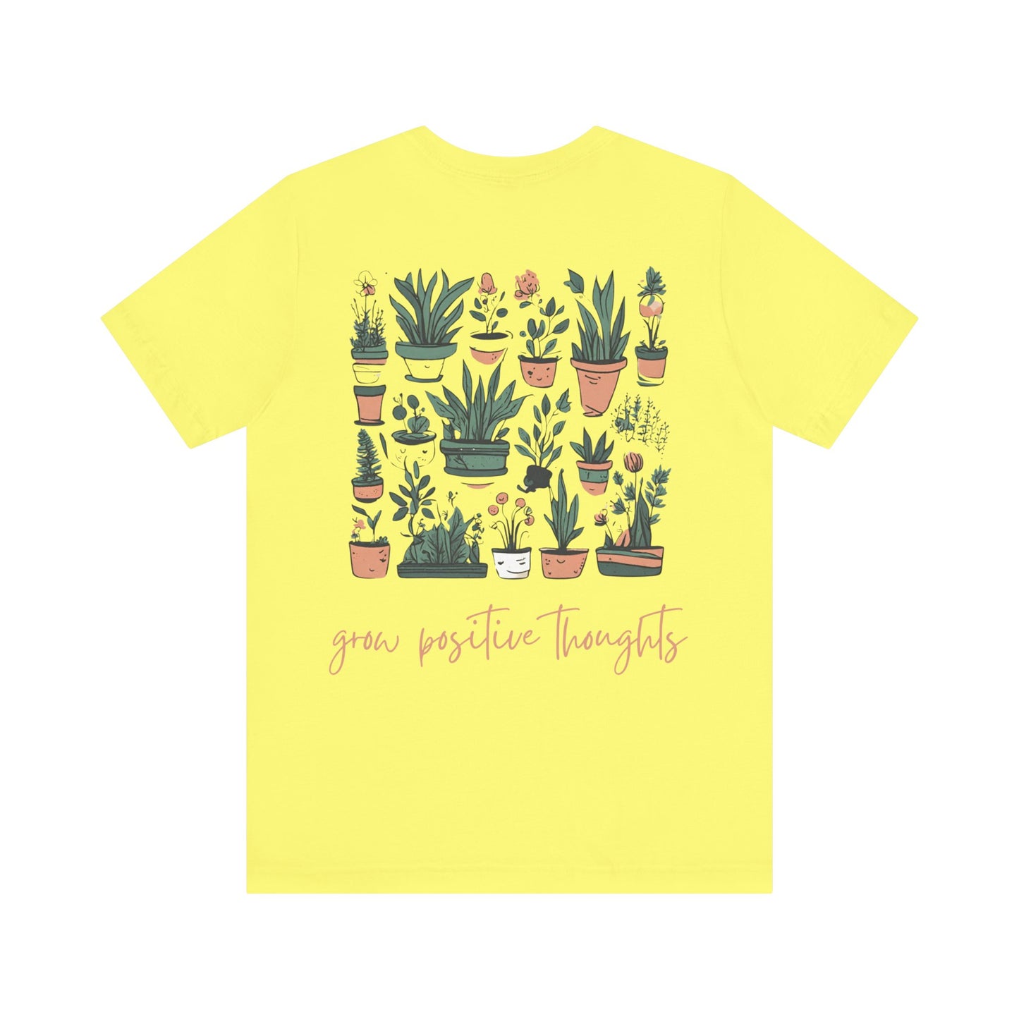 Grow Positive Thoughts RDG Unisex Jersey Short Sleeve Tee