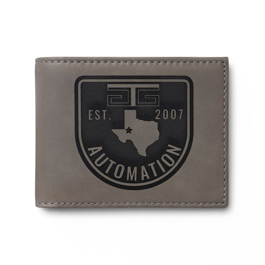 GTG Automation Bi-Fold Wallet with Flip