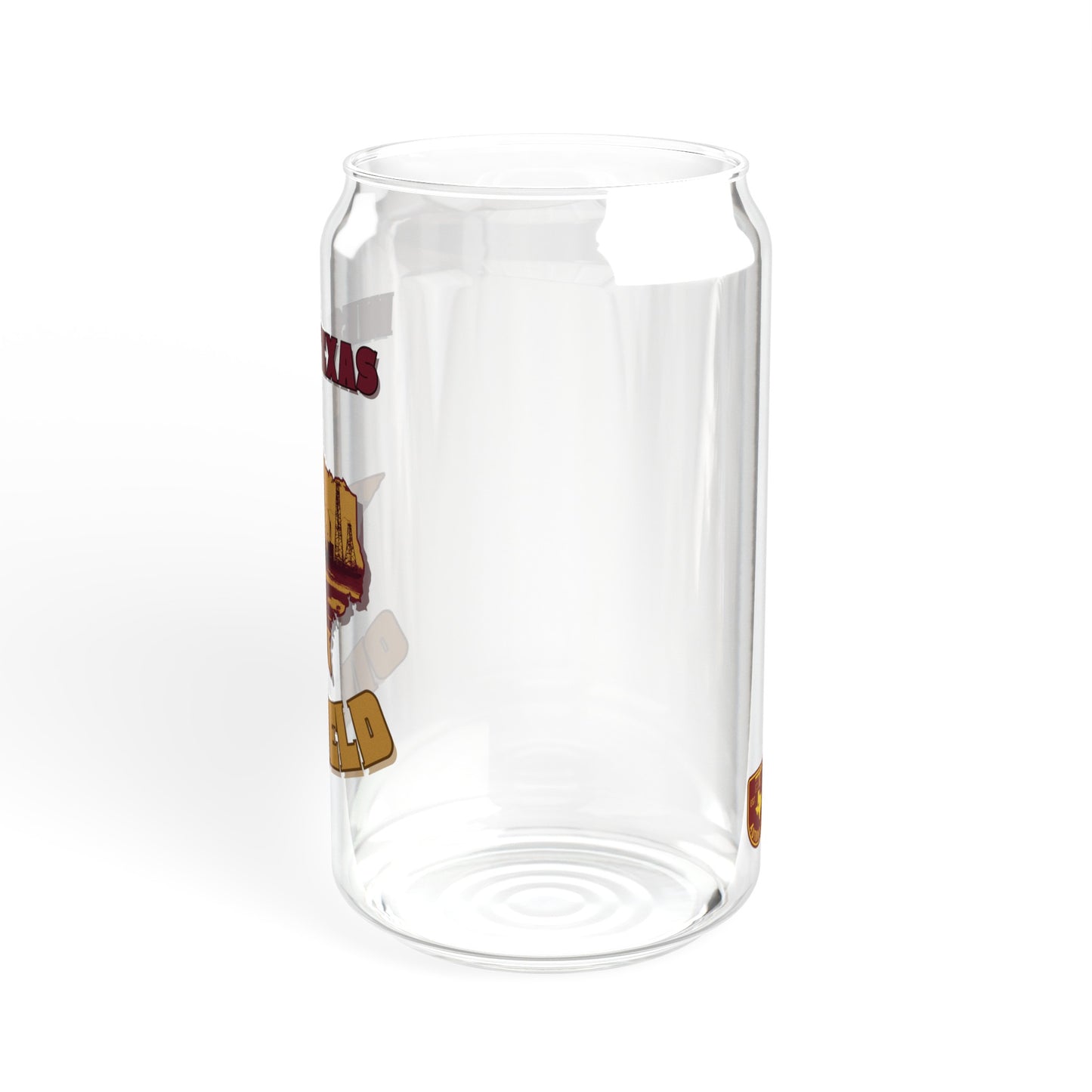 West Texas Oilfield GTG Can Glass, 16oz