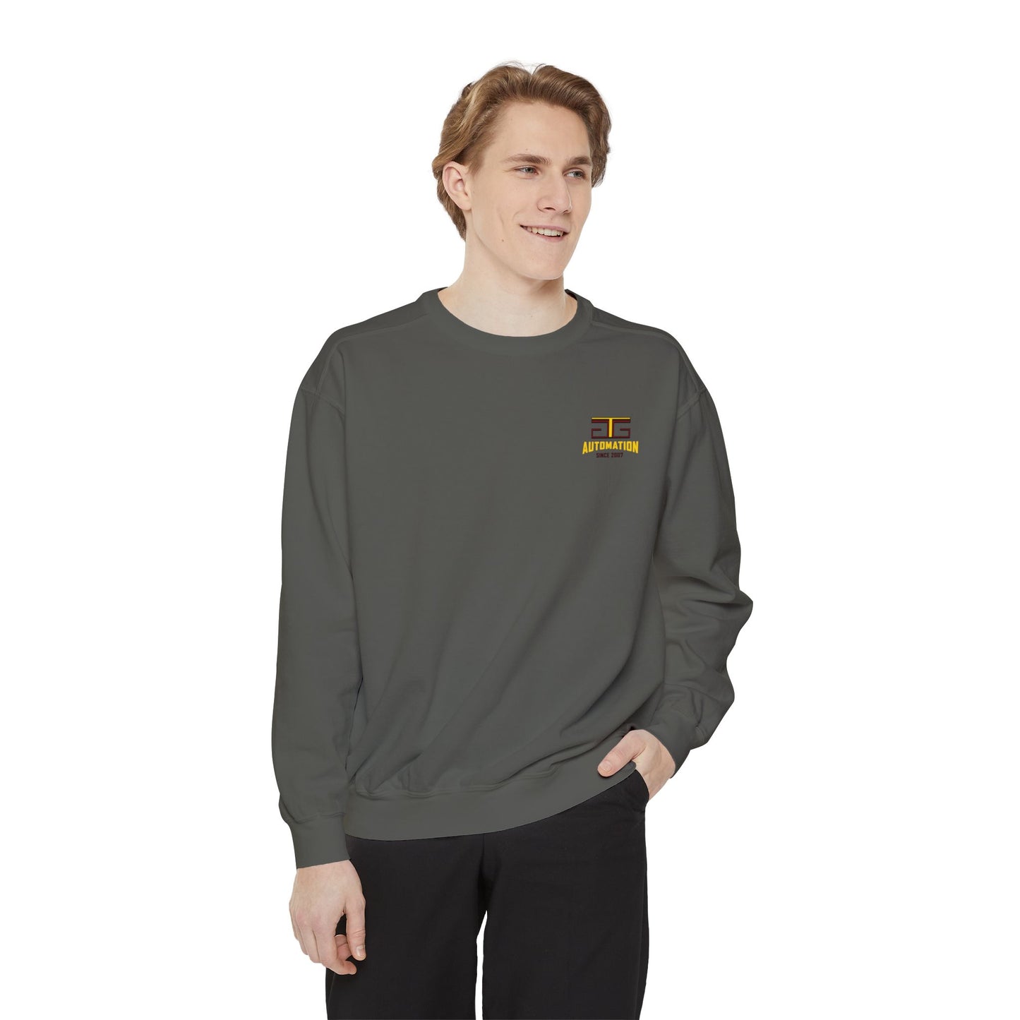 GTG Color Logo Unisex Garment-Dyed Sweatshirt