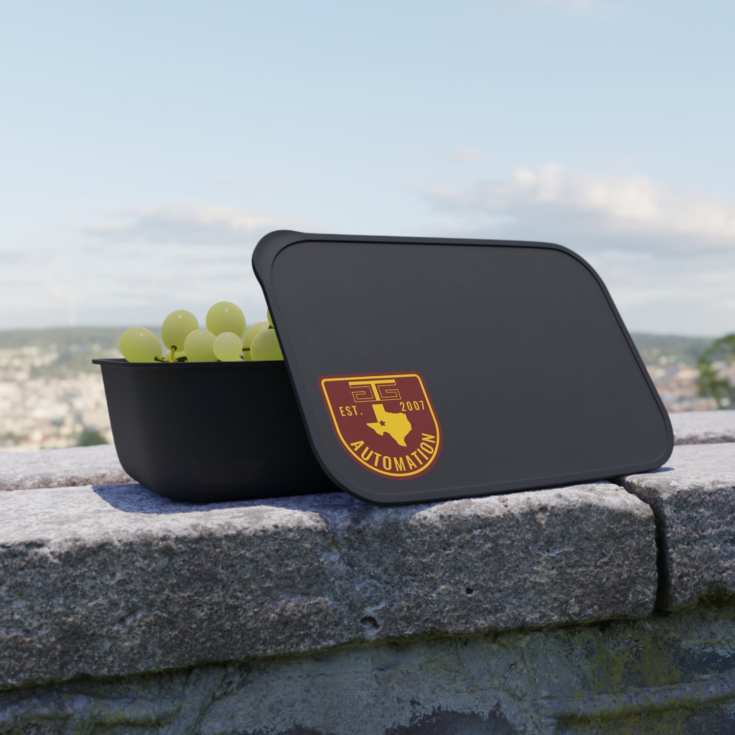 GTG Automation PLA Bento Box with Band and Utensils