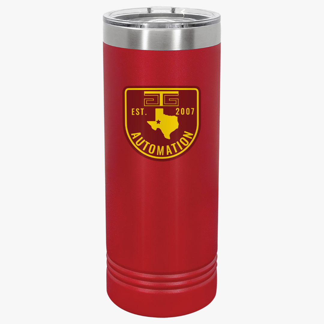 GTG Badge Logo Skinny Tumbler, 22oz