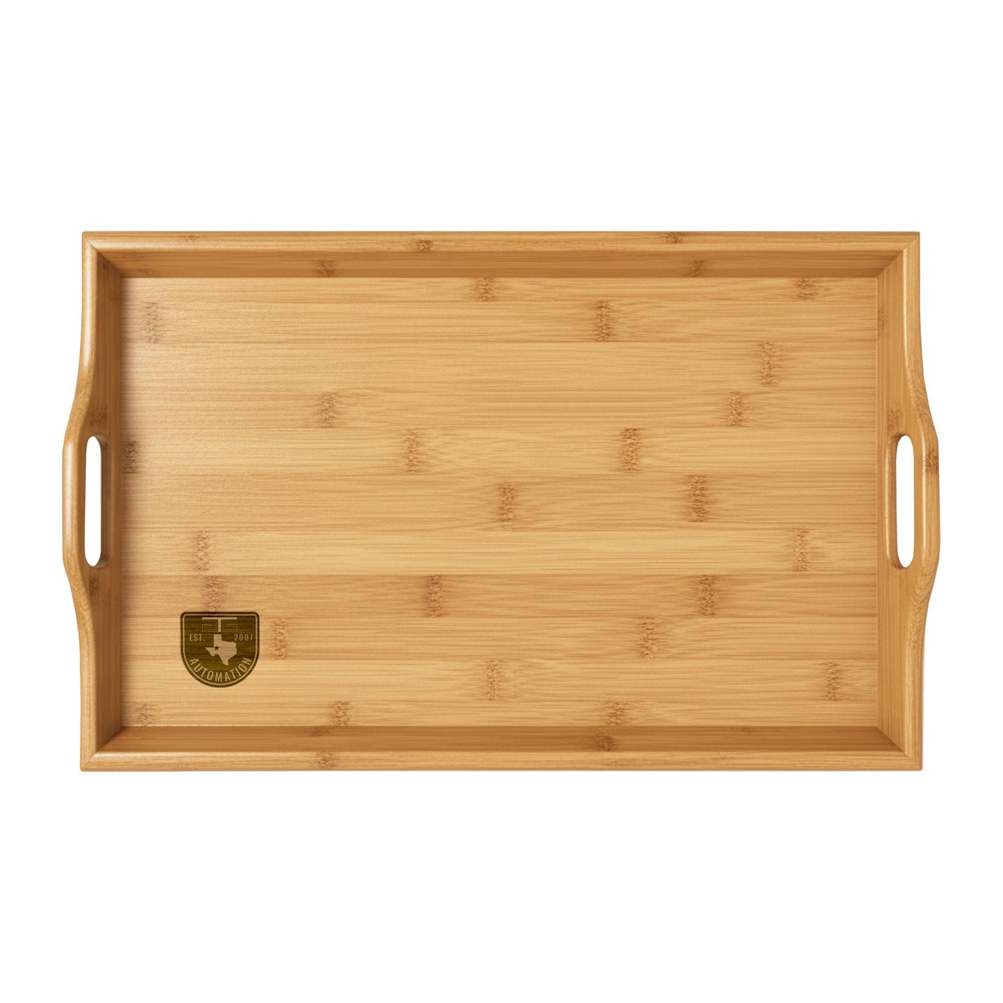 GTG Automation Bamboo Serving Tray (Engraving)