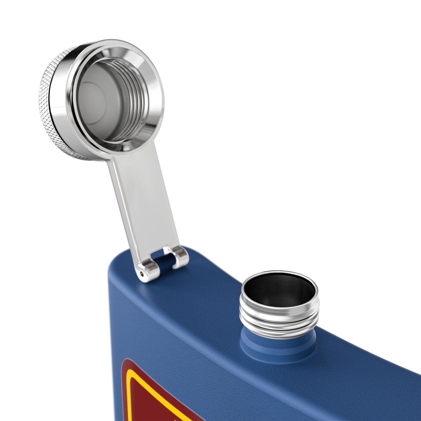 GTG Automation Stainless Steel Flask, 6oz