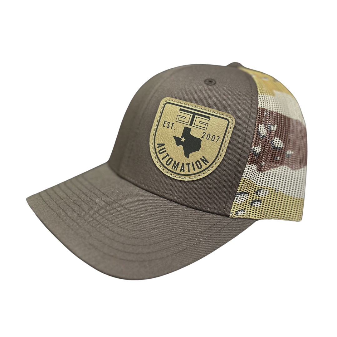 GTG Automation Richardson Leather Patch Hat