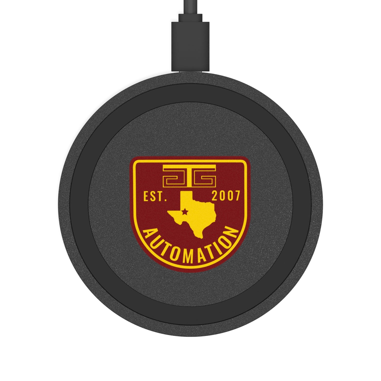 GTG Badge Logo Quake Wireless Charging Pad