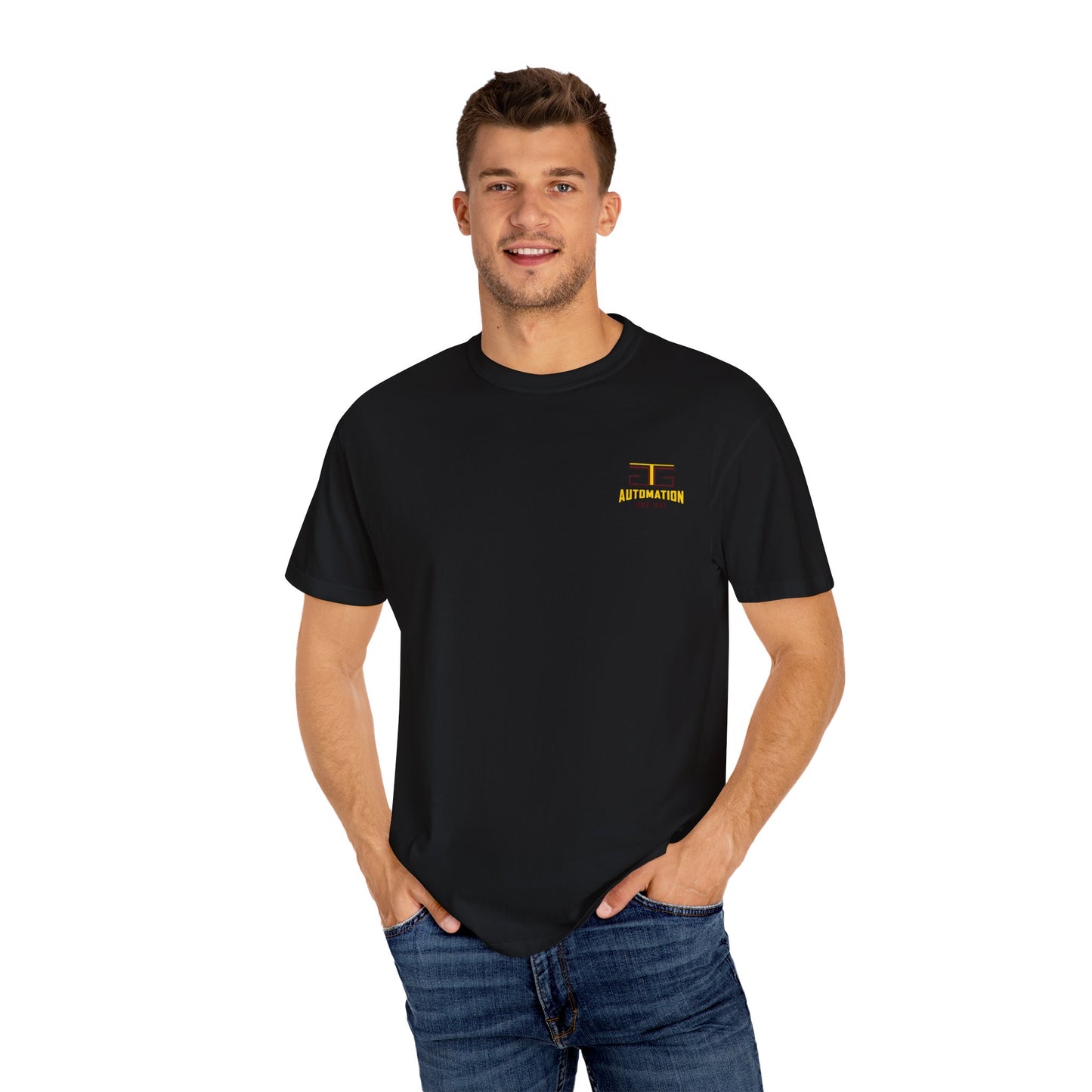 Call A Plumber GTG Automation Color Badge Logo T-shirt