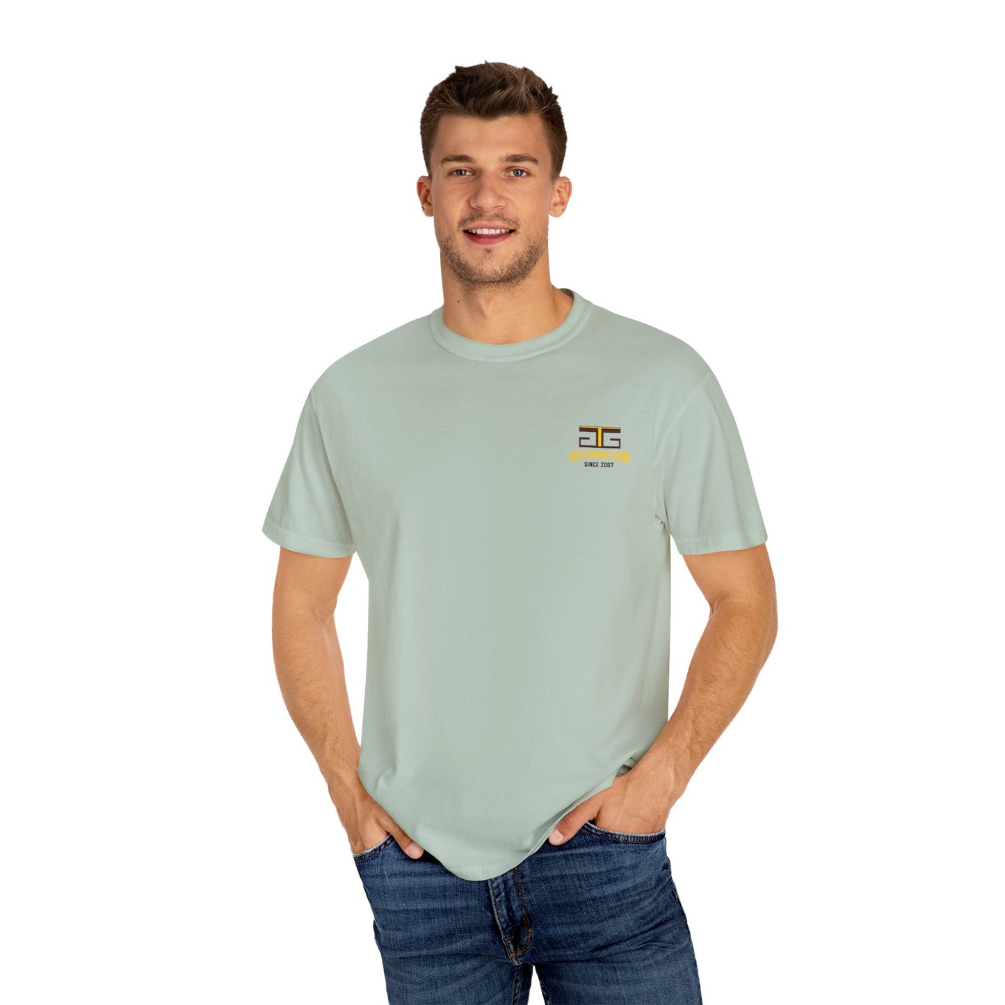 Call A Plumber GTG Automation Color Badge Logo T-shirt