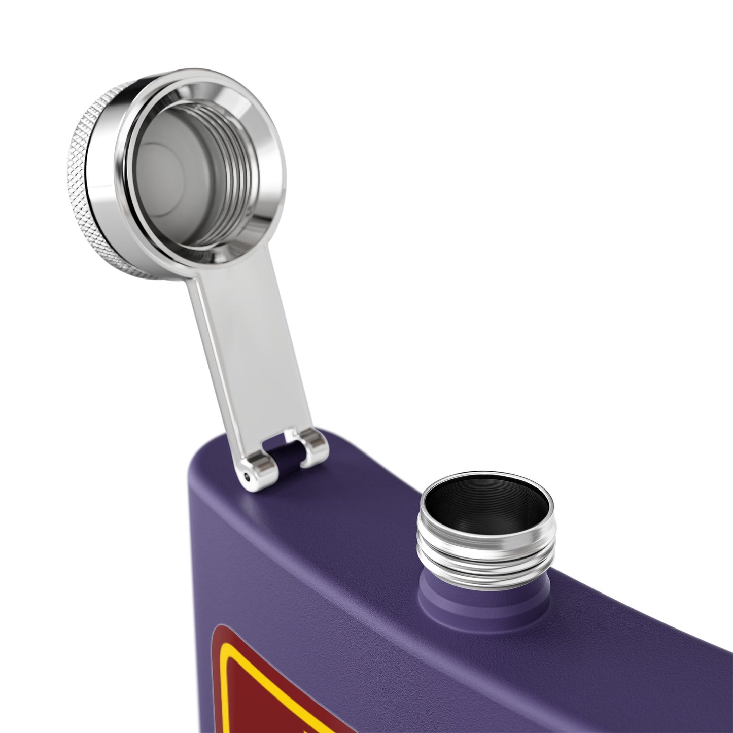 GTG Automation Stainless Steel Flask, 6oz