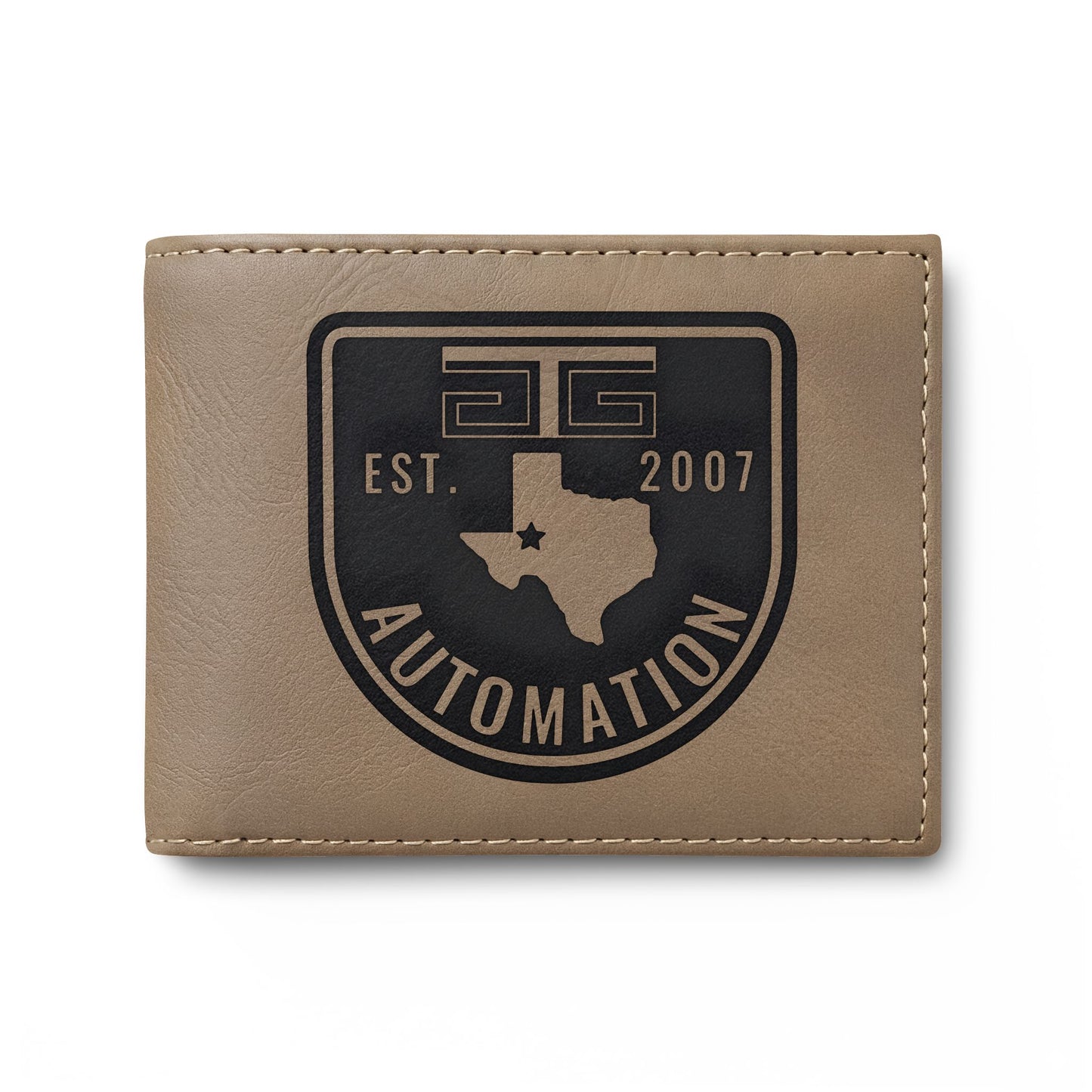 GTG Automation Bi-Fold Wallet with Flip