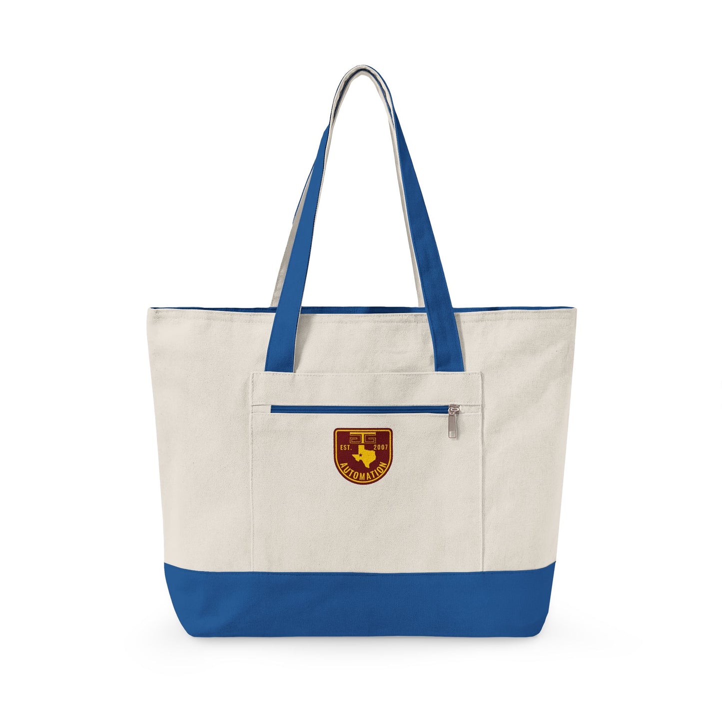 GTG Automation Zippered Canvas Tote