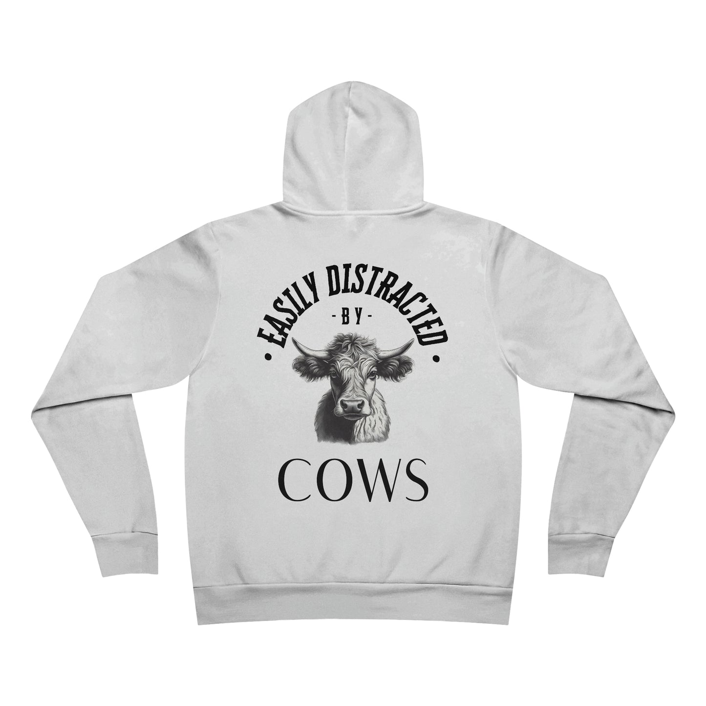 Easily Distracted By Cows RDG Unisex Supply Hoodie