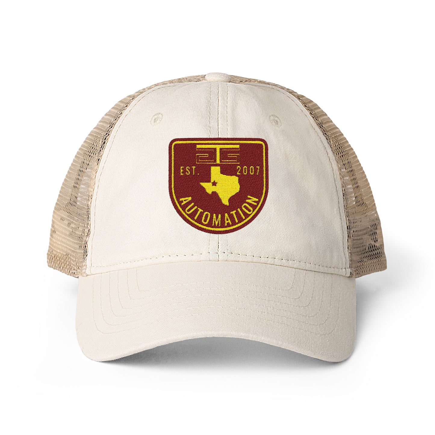 GTG Automation Women's Washed Mesh-Back Cap