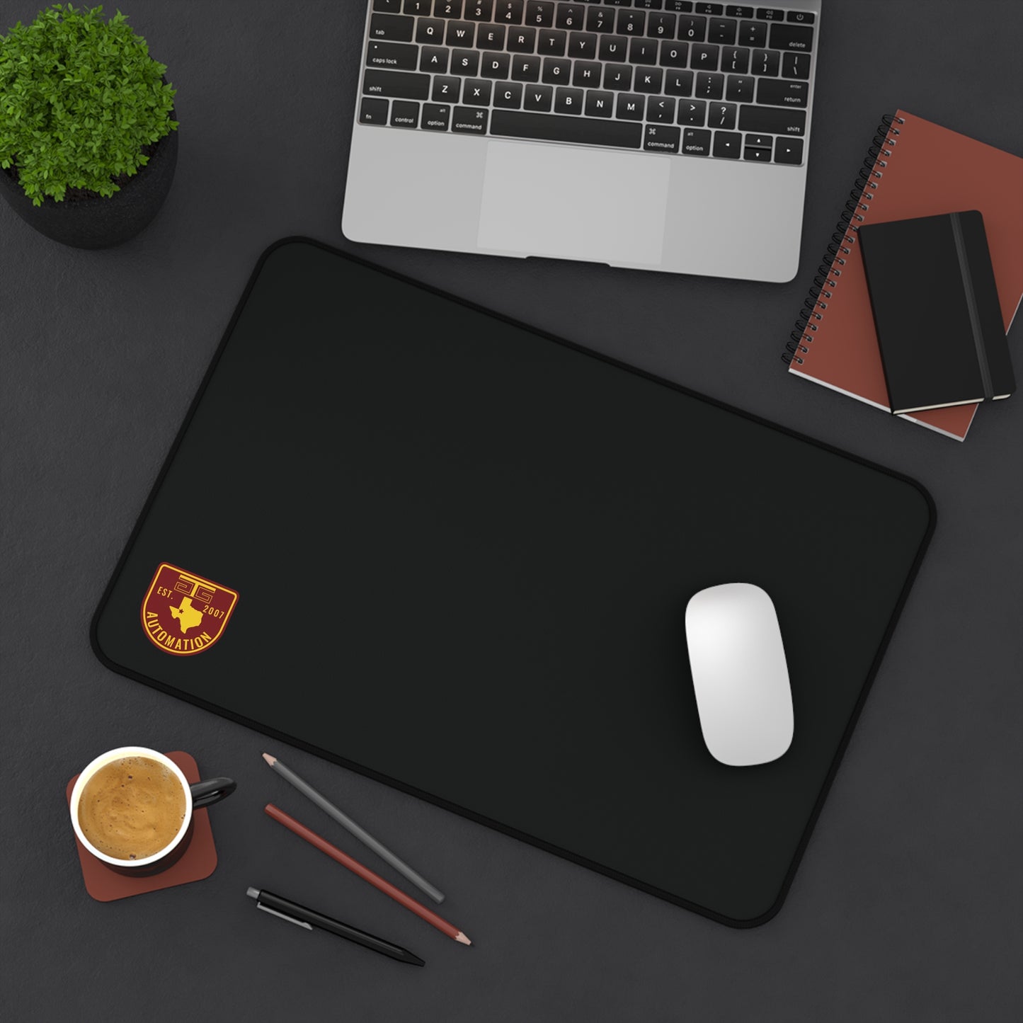 GTG Badge Logo Desk Mat