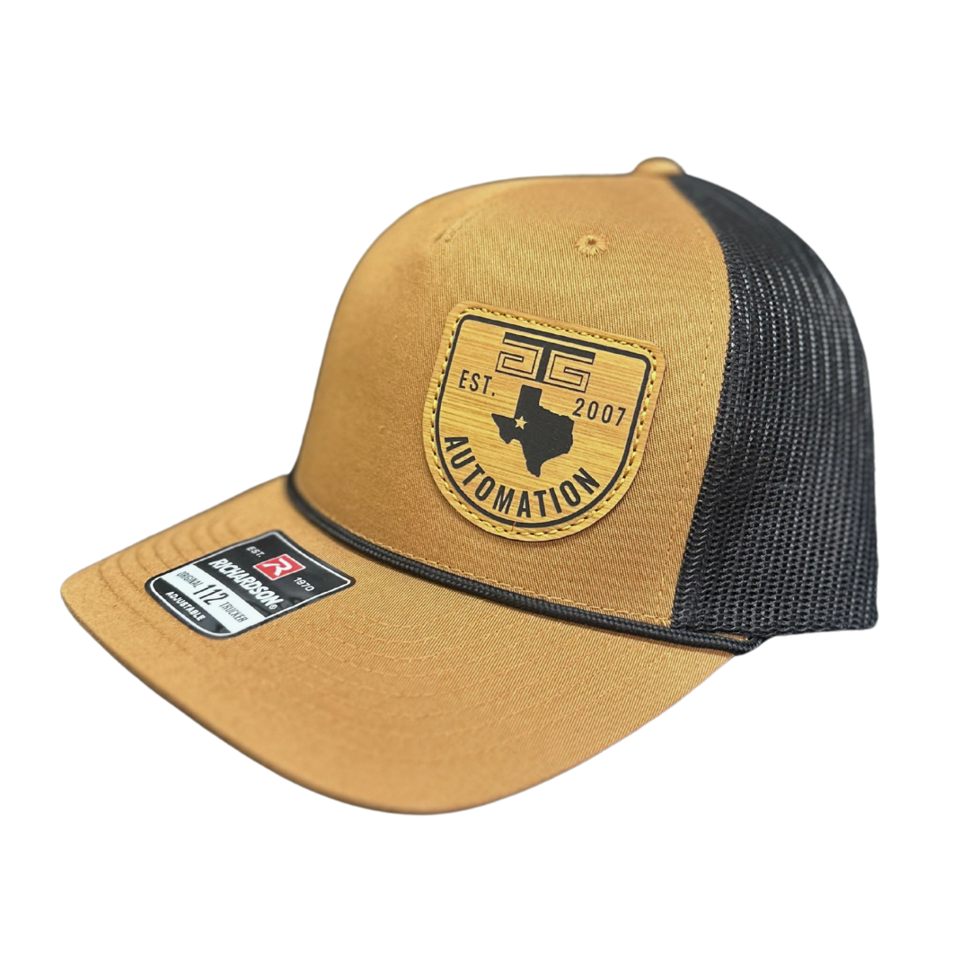 GTG Automation Richardson Leather Patch Hat