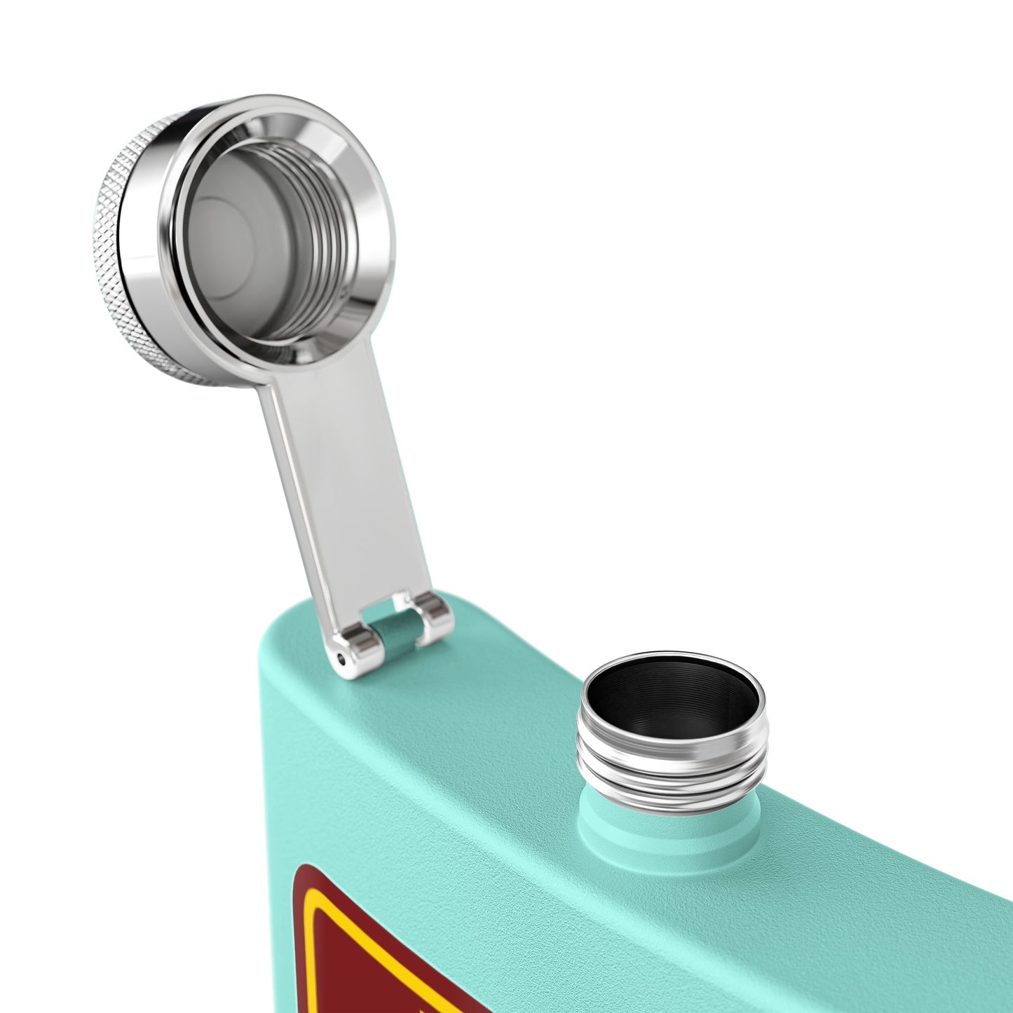 GTG Automation Stainless Steel Flask, 6oz