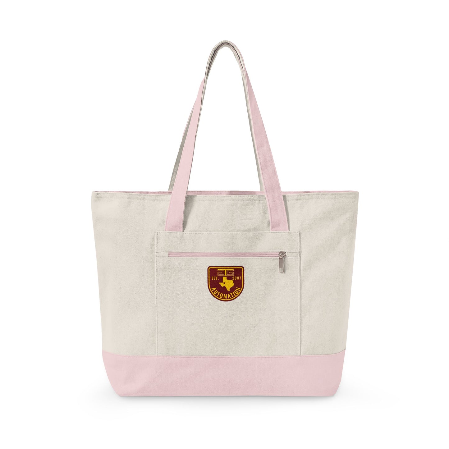 GTG Automation Zippered Canvas Tote