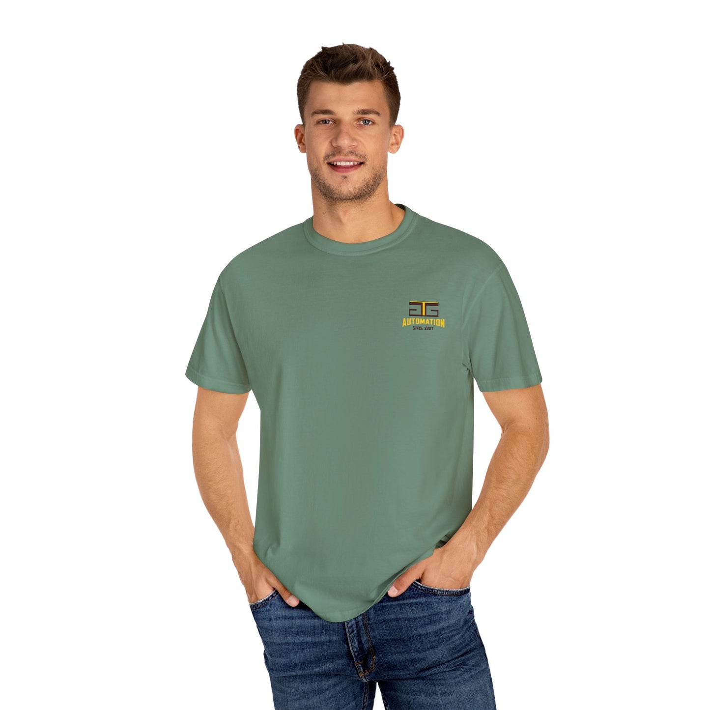 Call A Plumber GTG Automation Color Badge Logo T-shirt
