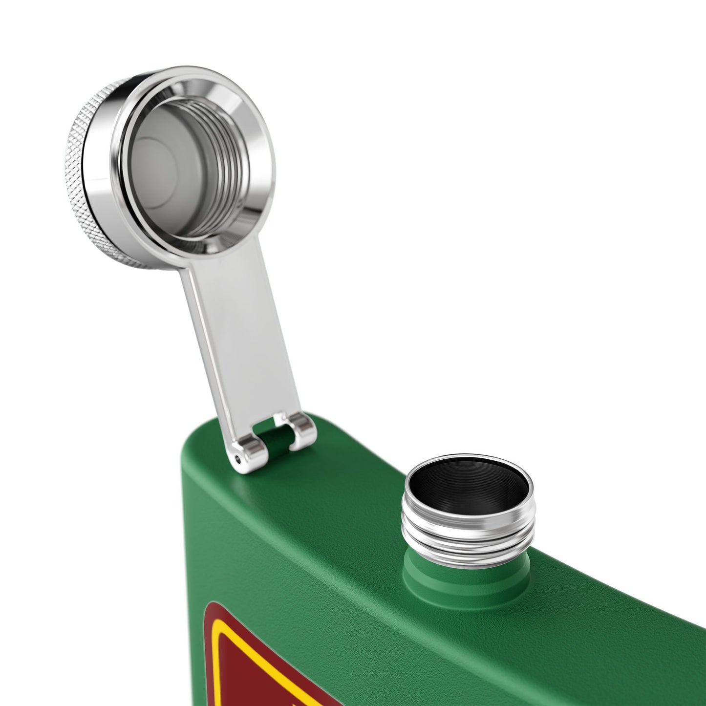 GTG Automation Stainless Steel Flask, 6oz