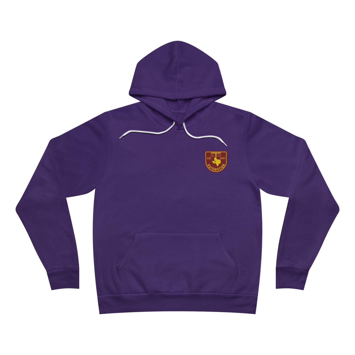 GTG Color Badge Logo Unisex Garment-Dyed Hoodie