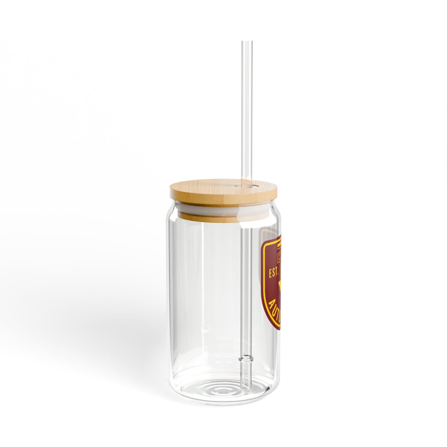 GTG Automation Sipper Glass, 16oz