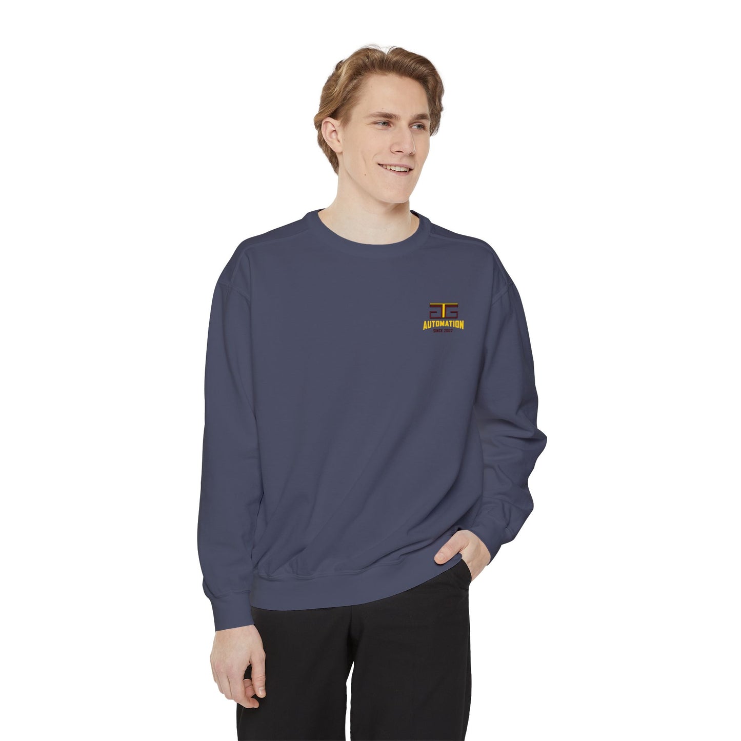 GTG Color Logo Unisex Garment-Dyed Sweatshirt