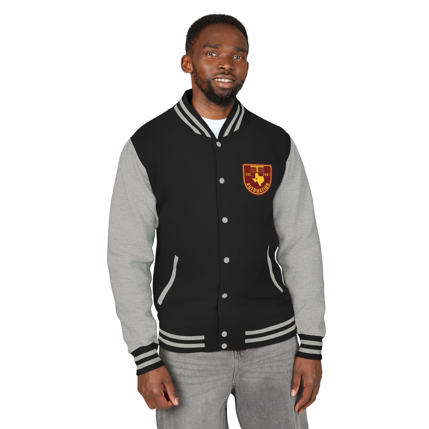 GTG Badge Unisex Heavyweight Letterman Jacket