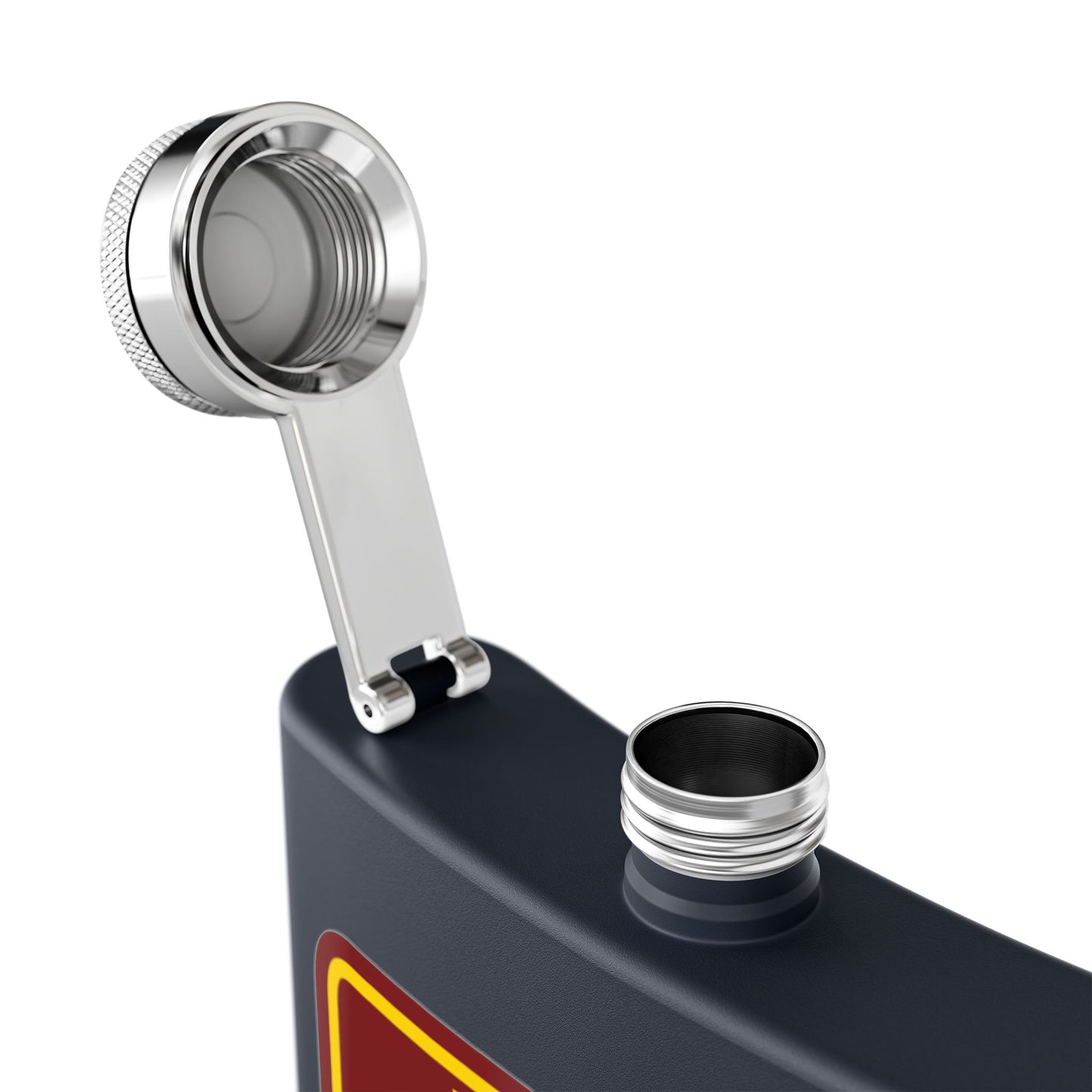 GTG Automation Stainless Steel Flask, 6oz