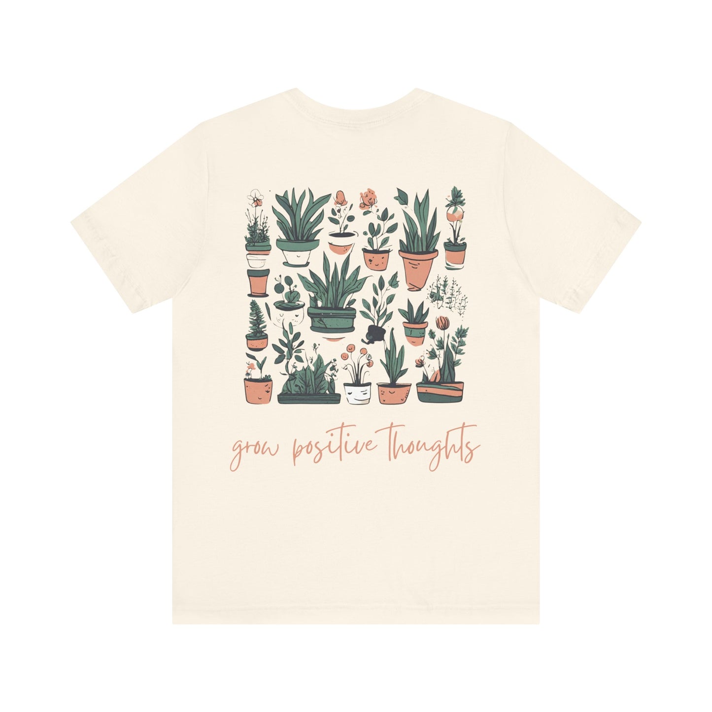 Grow Positive Thoughts RDG Unisex Jersey Short Sleeve Tee