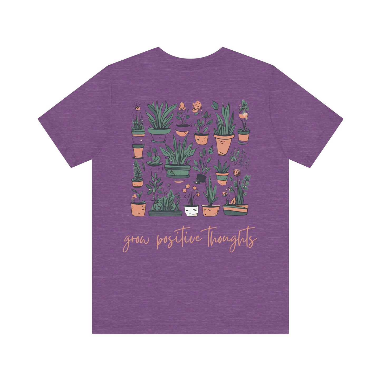 Grow Positive Thoughts RDG Unisex Jersey Short Sleeve Tee