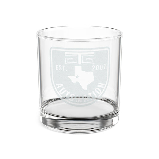 GTG Automation Whiskey Glass, 10.5oz (Engraving)
