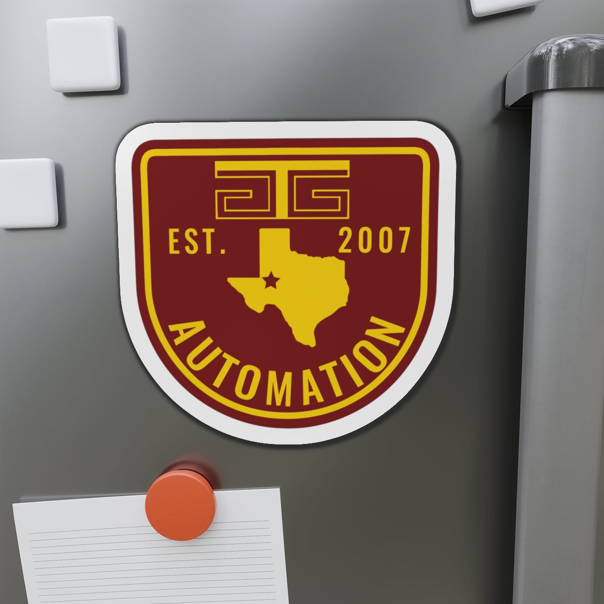 GTG Badge Die-Cut Magnets