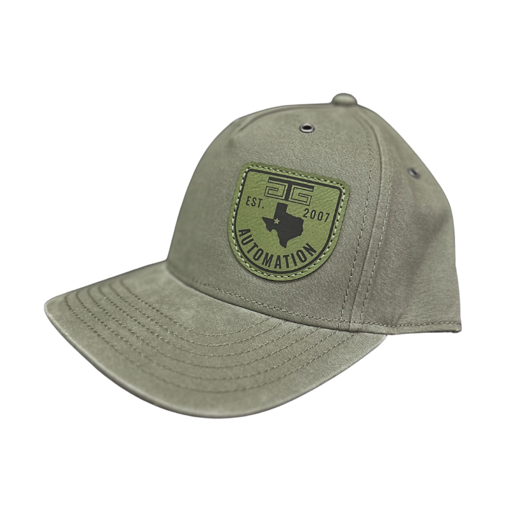 GTG Automation Richardson Leather Patch Hat
