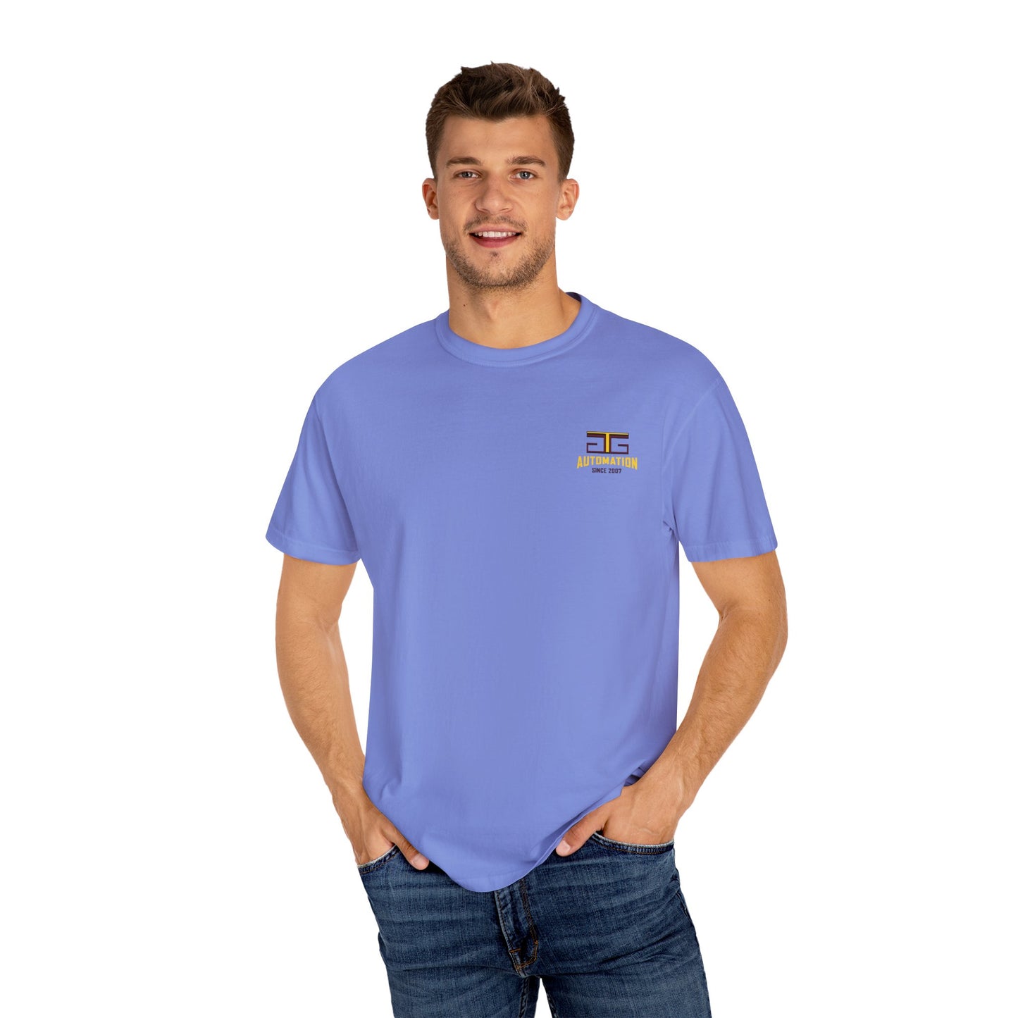 Call A Plumber GTG Automation Color Badge Logo T-shirt