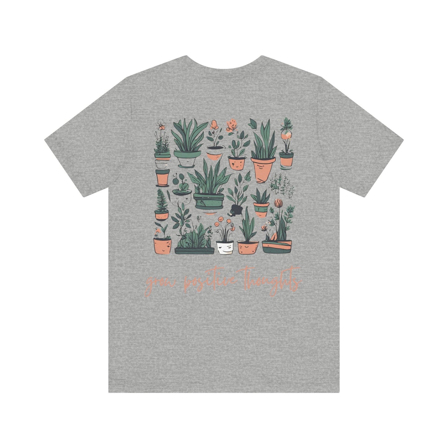 Grow Positive Thoughts RDG Unisex Jersey Short Sleeve Tee