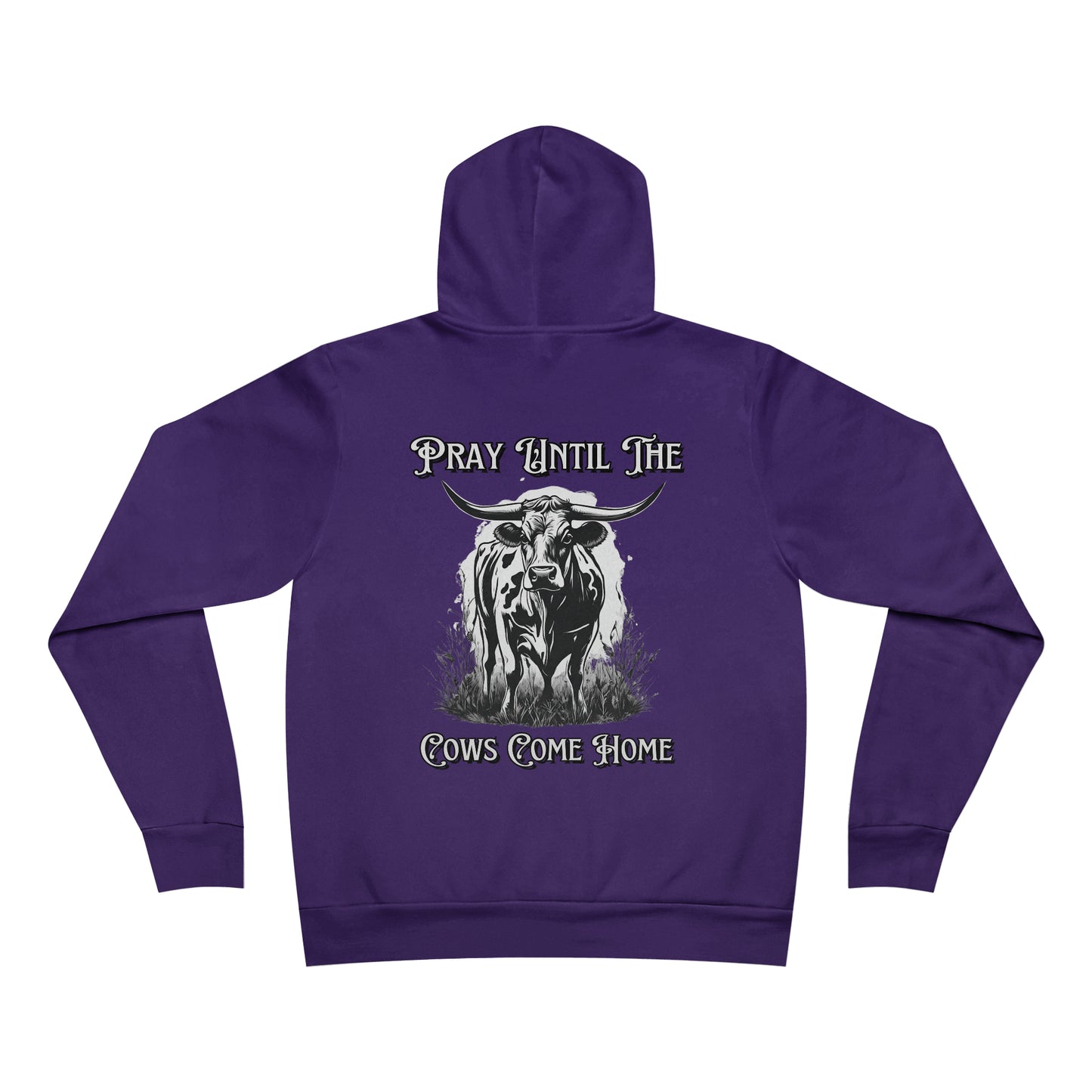 Pray Until The Cows Come Home RDG Unisex Supply Hoodie