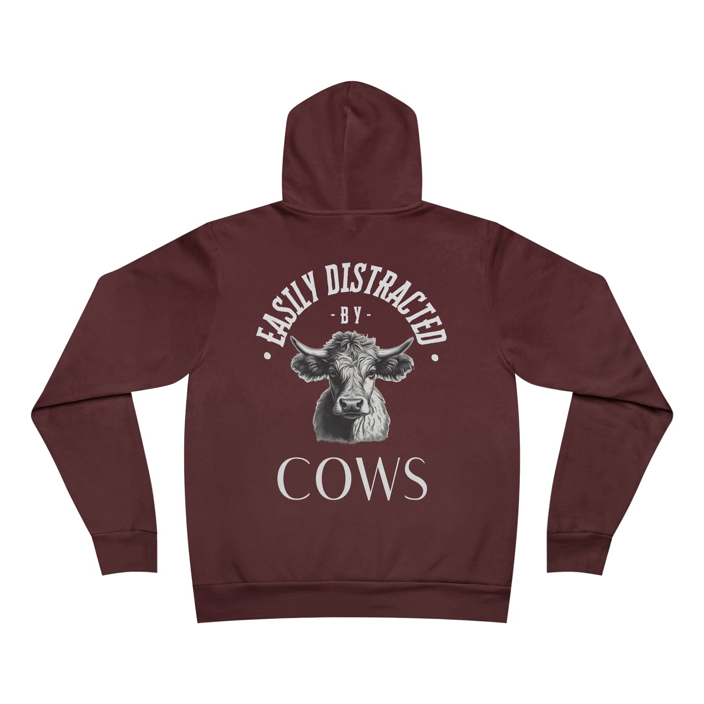 Easily Distracted By Cows RDG Unisex Supply Hoodie