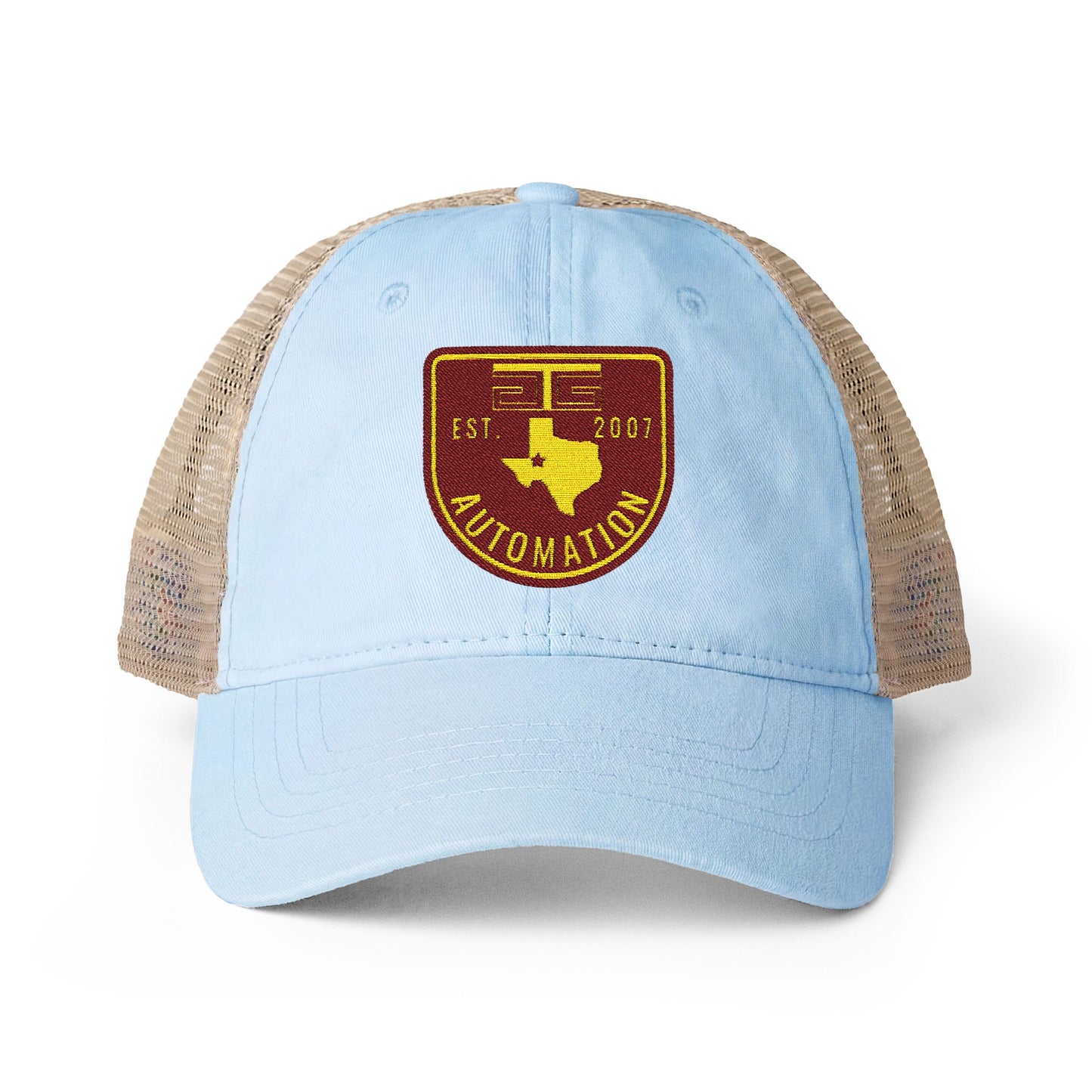 GTG Automation Women's Washed Mesh-Back Cap