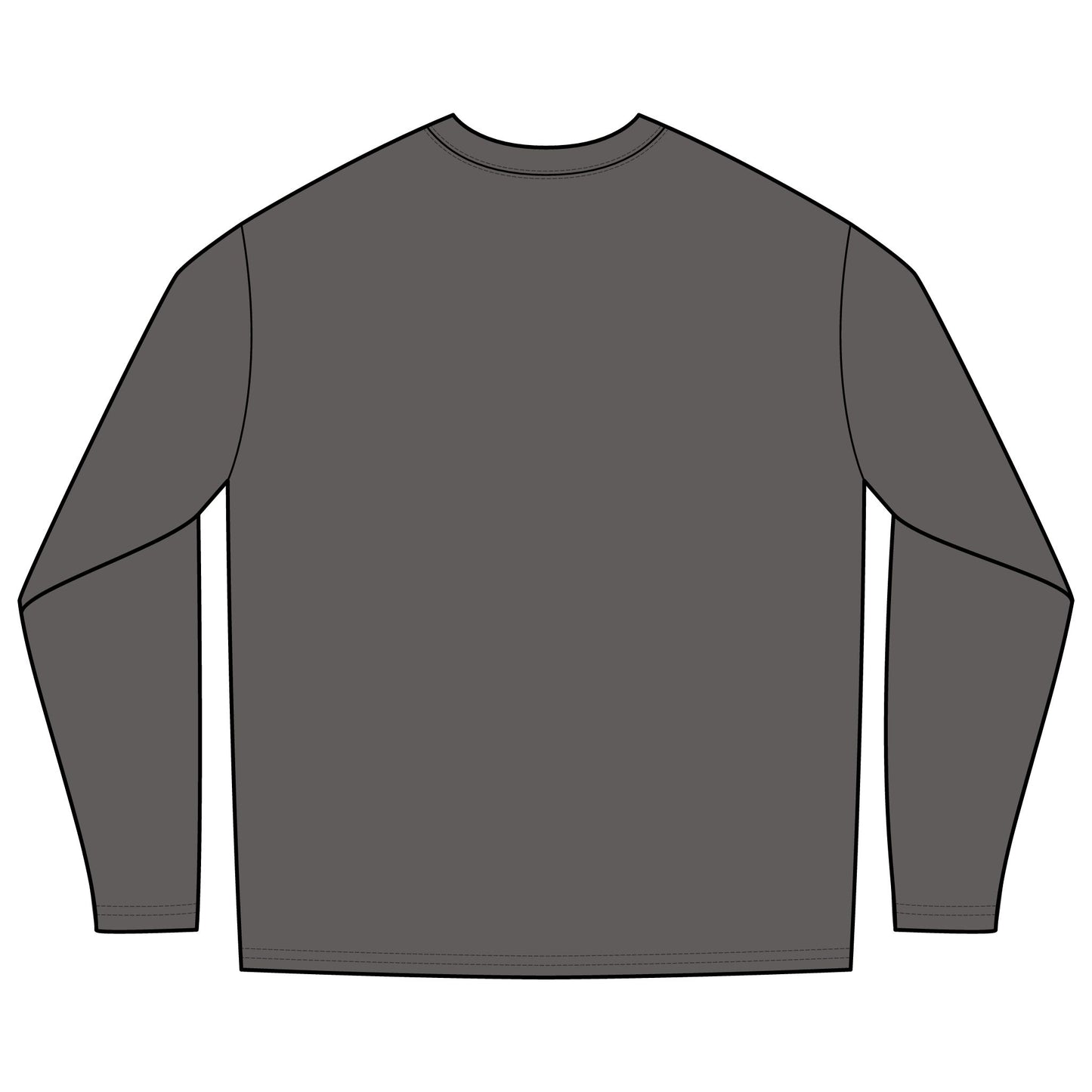 GTG Badge Long Sleeve Heather Colorblock Contender Tee