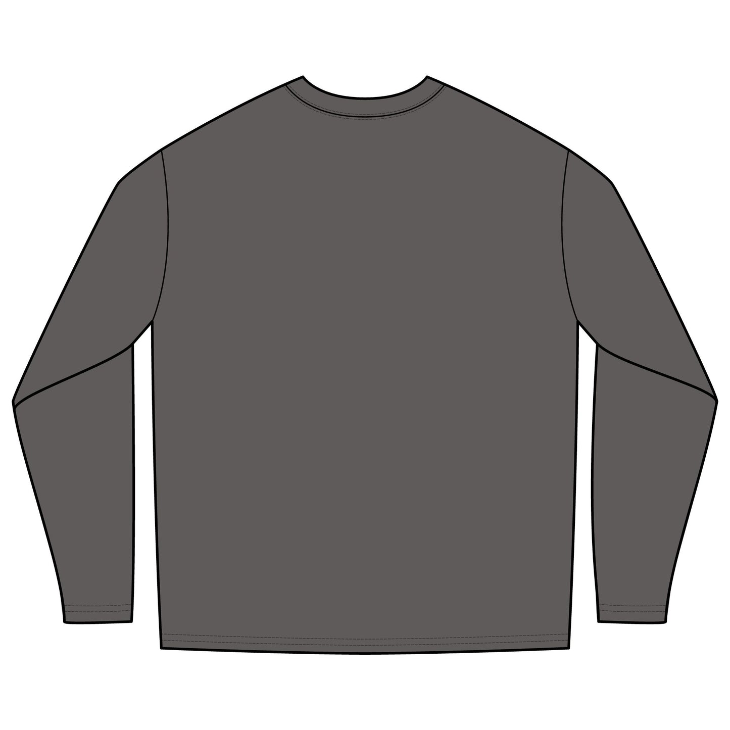 GTG Badge Long Sleeve Heather Colorblock Contender Tee