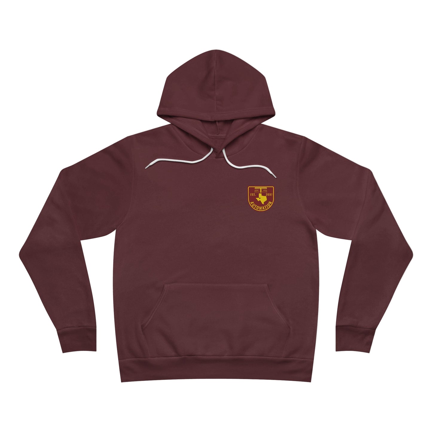 Too Hot? GTG Automation Color Badge Logo Hoodie