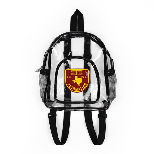 GTG Automation Clear Stadium Backpack