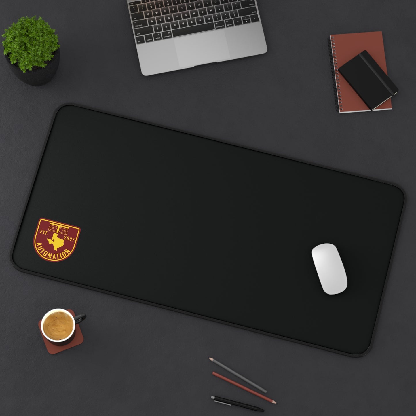 GTG Badge Logo Desk Mat